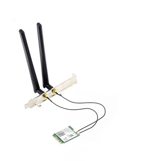 การ์ด Wifi Mini Model MT7921 WIFI6 2.4G/5G M.2 Bluetooth5.2 รองรับ Windows 10/11