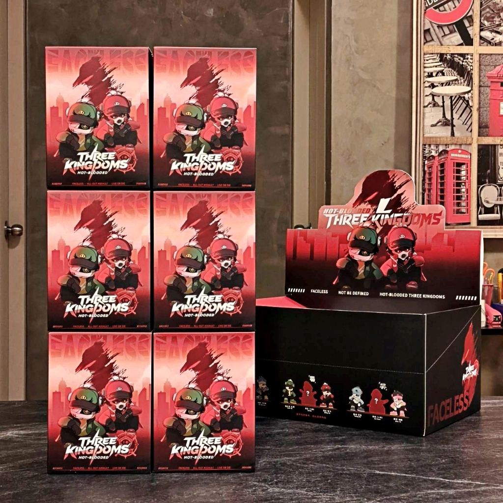 [ใหม่ กล่องสุ่ม พร้อมส่งจากไทย] Faceless - Hot Blooded Three Kingdoms