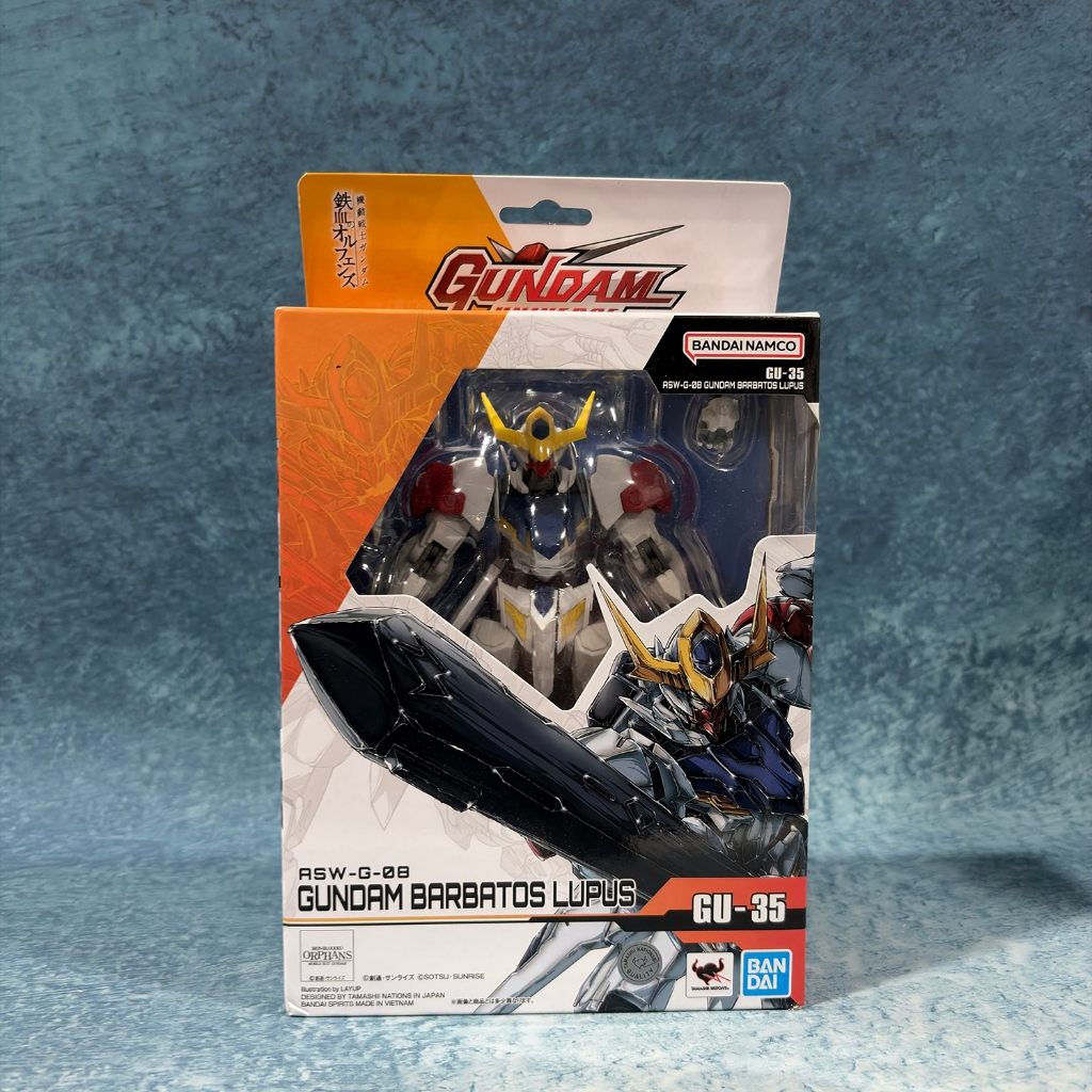 [**พร้อมส่ง**] GU-35 Gundam Universe 1/144 : Gundam Barbatos Lupus (ของแท้)