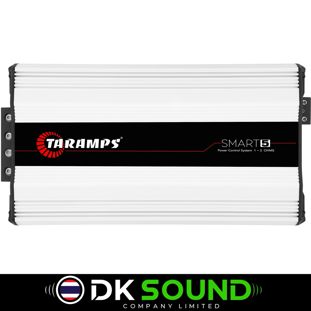 เพาเวอร์แอมป์ Taramps Smart 5 Monoblock Amplifier 5000 Watts Rms Multi-Impedance 1~2 OHMS (รับประกัน
