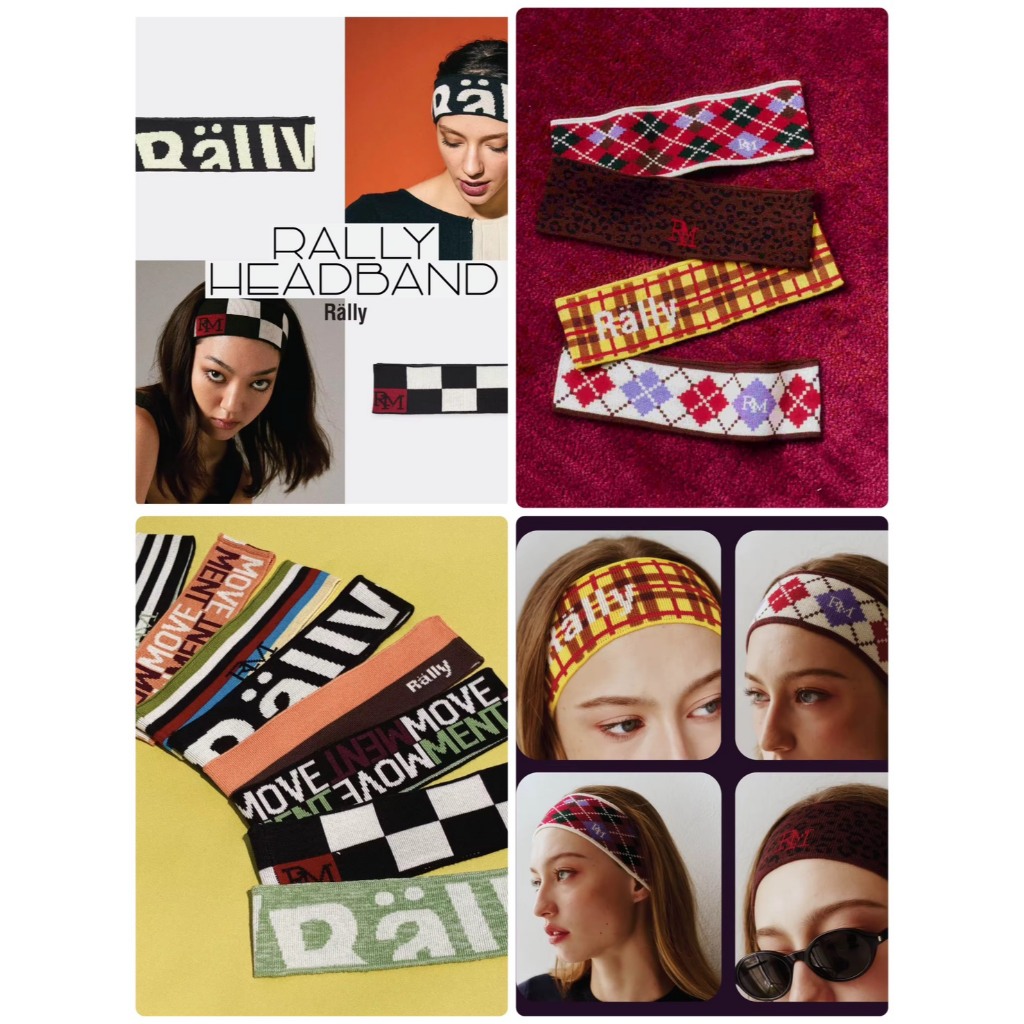 Rally Movement 🌈ใช้โค้ดลดได้20%-30%  Headband ที่คาดผมของแท้100% 🌻 💓สินค้าพร้อมส่ง