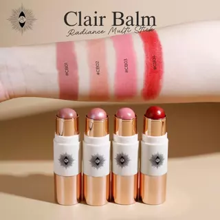 (ของแท้‼️) MYCA CLAIR BALM MULTI BLUSH STICK บลัชสติ๊กพร้อมแปรงในตัว ใช้ได้ทั้งแก้ม/ตา/ปาก