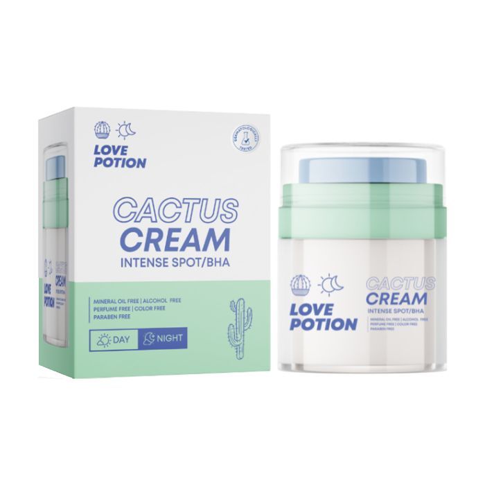 แคคตัส ครีม Cactus Cream Intense spot ครีมแคคตัส เลิฟ โพชั่น LOVE POTION Cactus Cream Intense Spot B