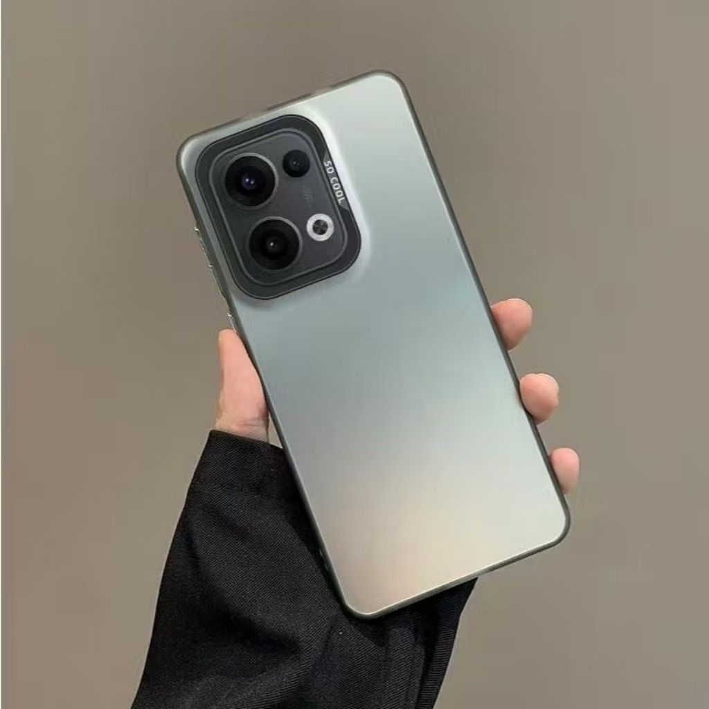 ⚡️ส่งจากไทย⚡️ปลอกสําหรับ Oppo Reno14 Pro 14F 14Pro Reno14F Reno14Pro Reno13 Pro Reno13F โลหะ Frosted