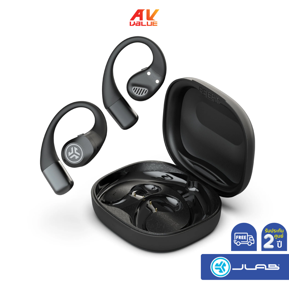 JLab Epic Open Sport - Air Conduction Wireless Earbuds (หูฟังไร้สาย)