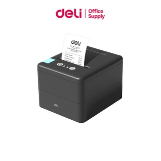 Deli  เครื่องพิมพ์ความร้อน เครื่องปริ้นใบเสร็จ พิมพ์เร็ว 90mm/s รองรับกระดาษ 58 mm Receipt printer