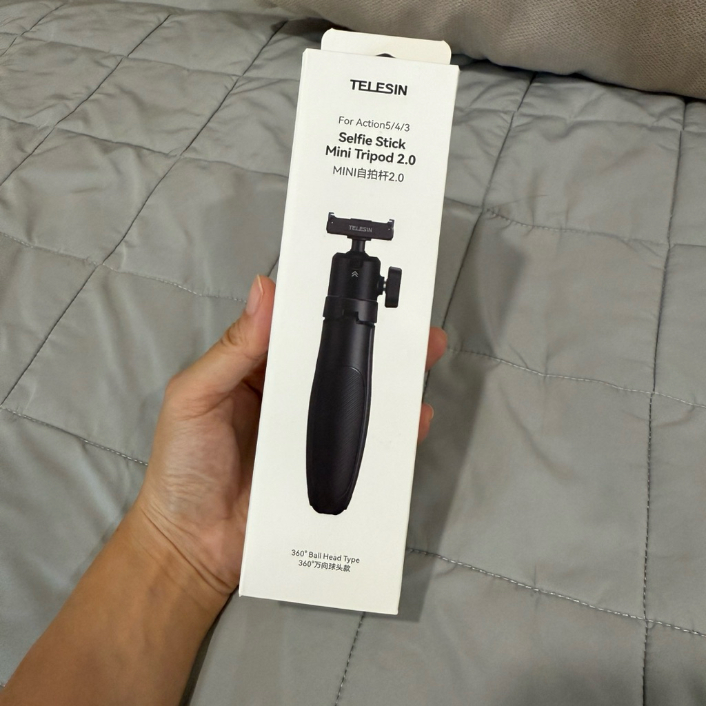 ส่งต่อ Telesin Selfie Stick Mini Tripod สำหรับ DJI Action 5/4/3