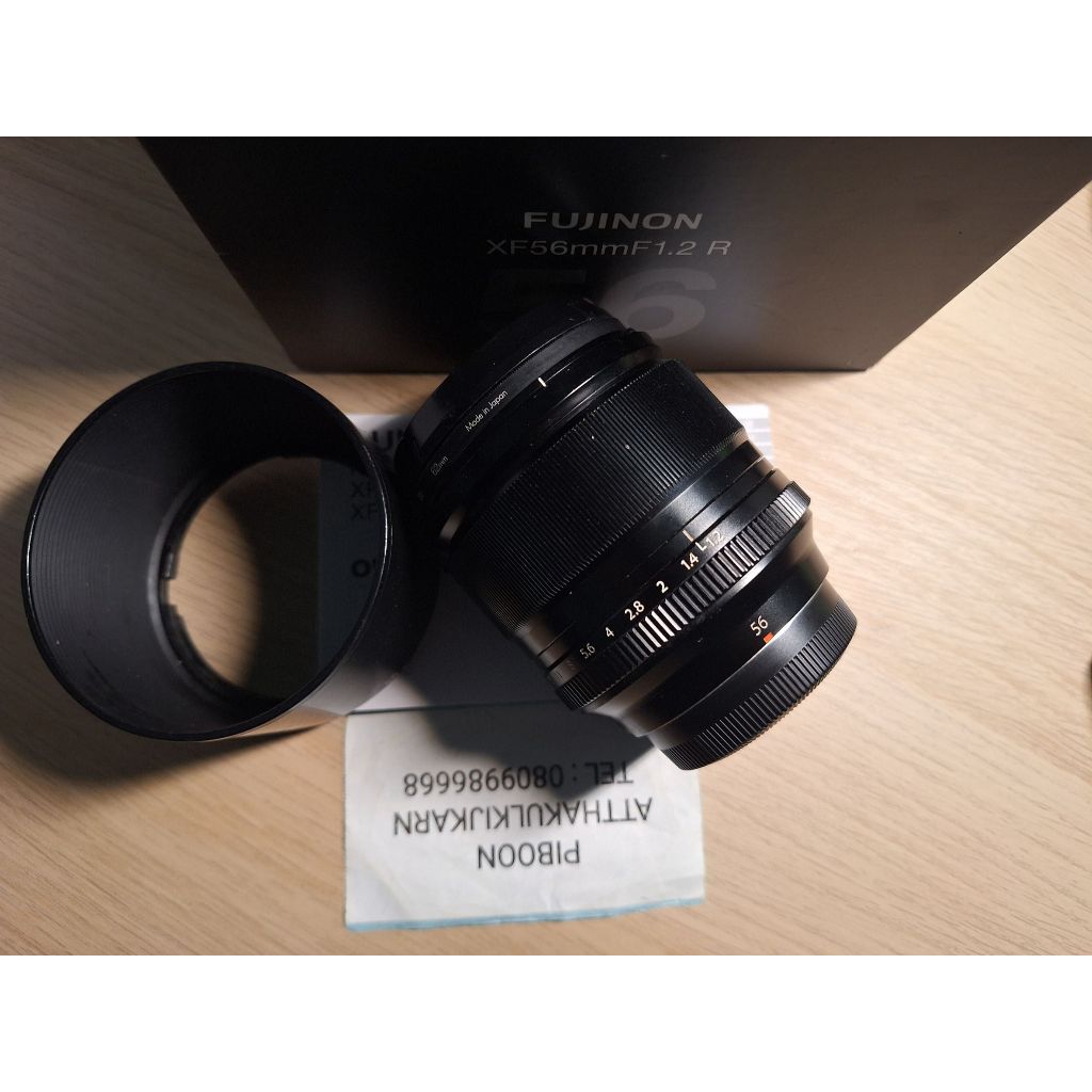 เลนส์ช่างแต่งหน้า ถ่ายบุคคล แต่งงาน เจ้าสาว ใส่ Code ลด 3000 Fuji XF 56mm F1.2 R Fujifilm Fujinon Le