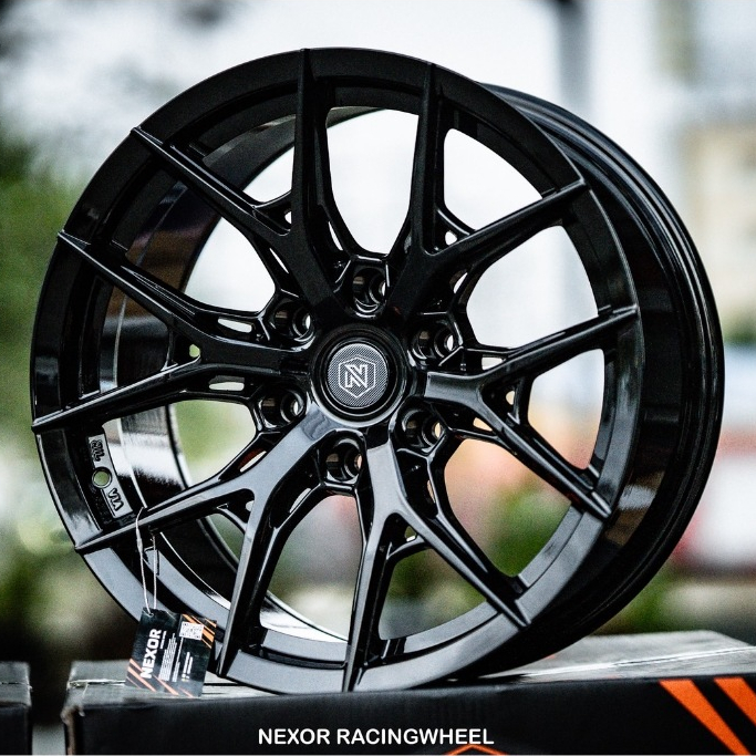 ล้อแม็กซ์ ก้านวายV1 R18/6H139.7 ET0 กว้าง9 นิ้ วส่งฟรี  สีดำเงา รับประกันคุณภาพ3ปี  (ครบชุด 4วง)