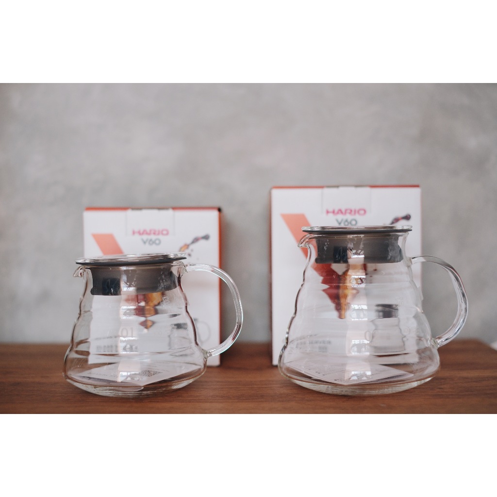 [พร้อมส่งของแท้] V60 Glass Server ขนาด 360 ml & 600 ml เหยือกกาแฟดริป เหยือกเสิร์ฟกาแฟ