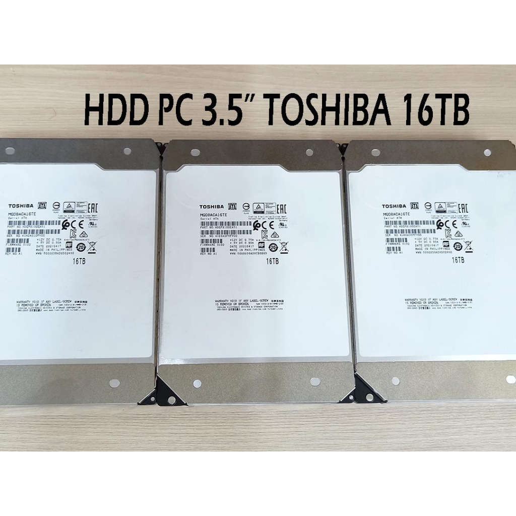 HDD PC 3.5" TOSHIBA (MG08ACA16TE) Enterprise 16TB 7200 RPM 512MB SATA 6Gb/s