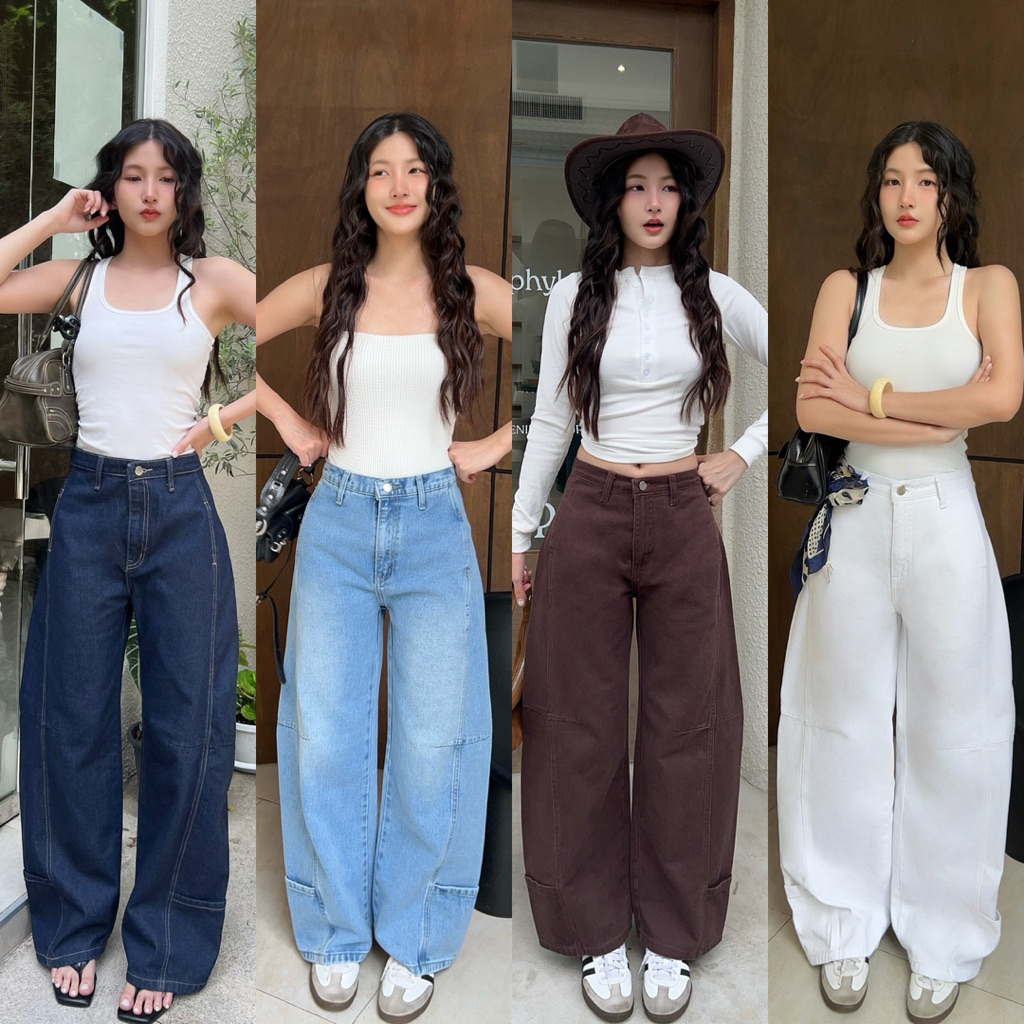 Blair jeans กางเกงทรงบาเรล