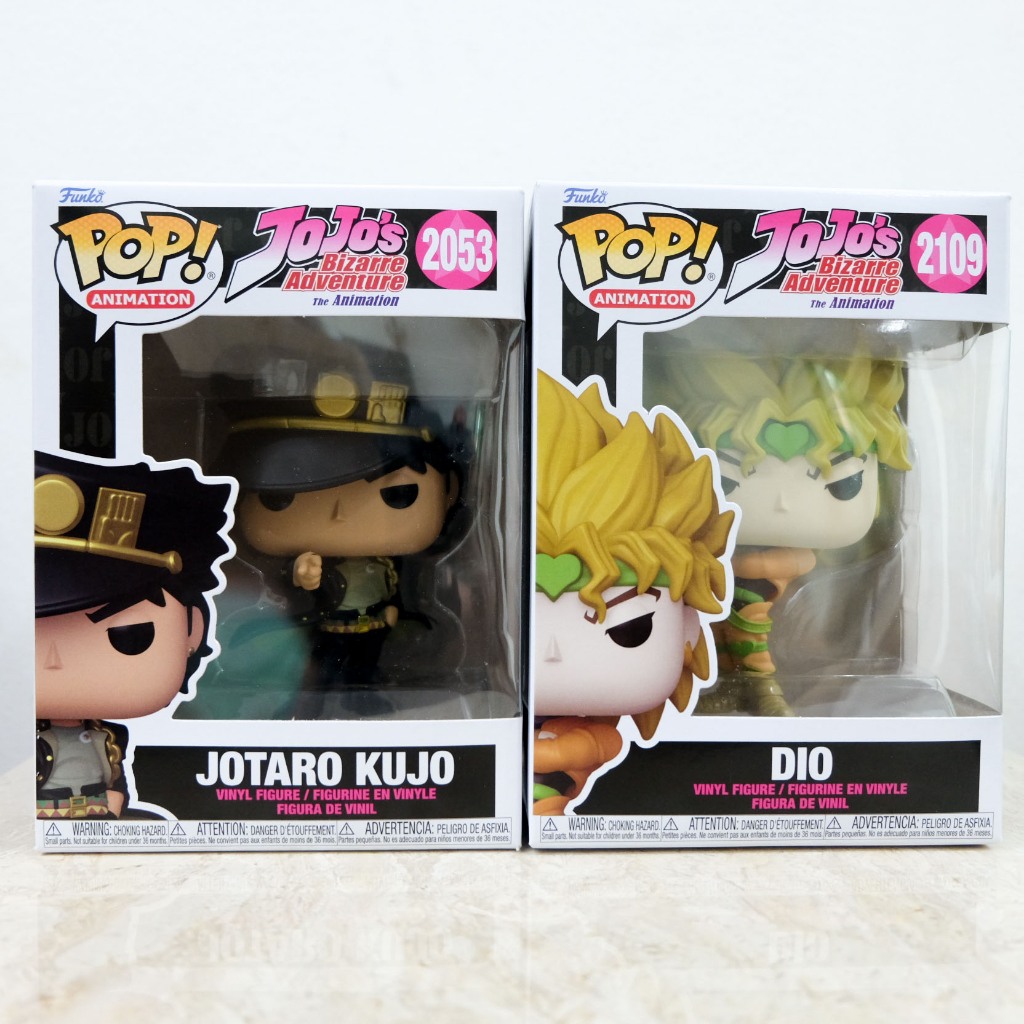[Jojo's] Funko Pop Anime Jojo's Bizzare Adventure Jotaro Kujo, Dio Brando ของแท้ มือ1 กล่องสวย