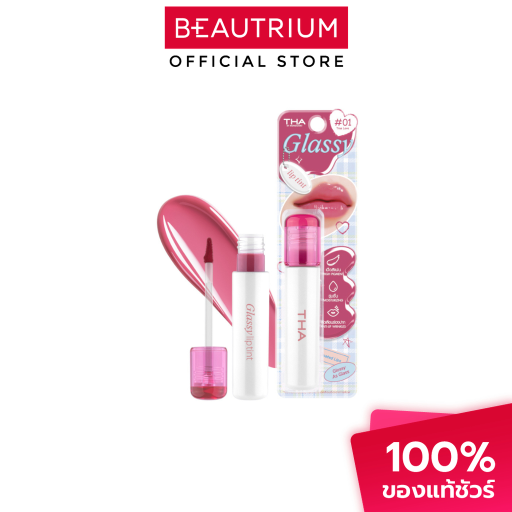 THA By Nongchat Glassy Lip Tint ลิปทิ้นท์ 3.9g