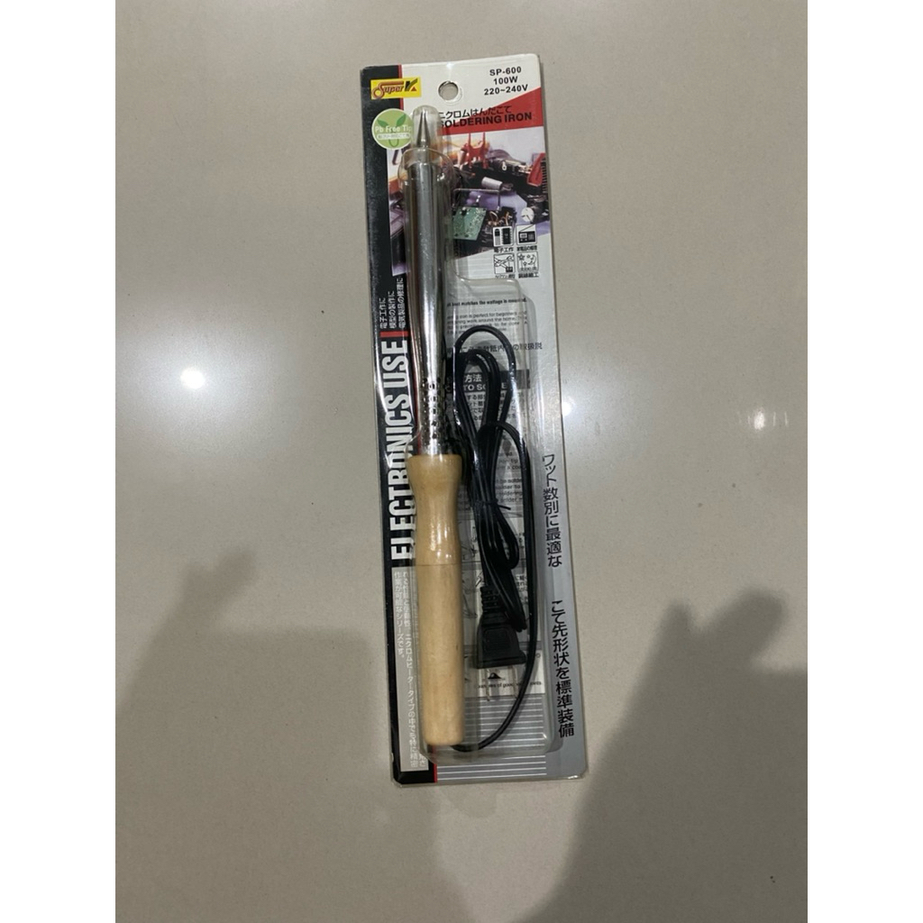 หัวแร้งบัดกรี SP-600 100W(220V-240V) สำหรับงานอิเล็กทรอนิกส์ หัวแร้ง กำลัง100 วัตต์ ใช้งานบัดกรี เชื่อมต่างๆ
