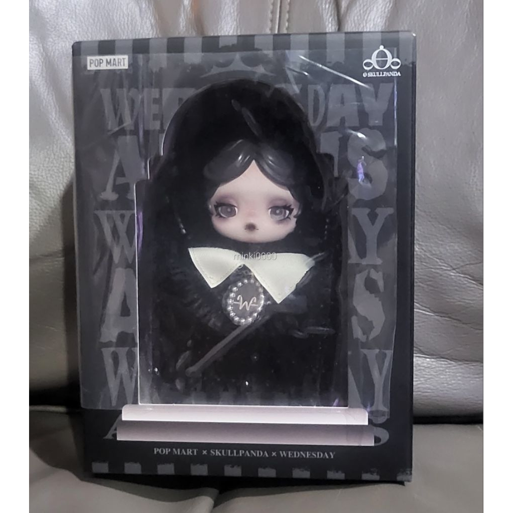 พร้อมส่ง🇹🇭 พวงกุญแจ Skullpanda x Wednesday Plush [USA🇺🇸]ของแท้💯