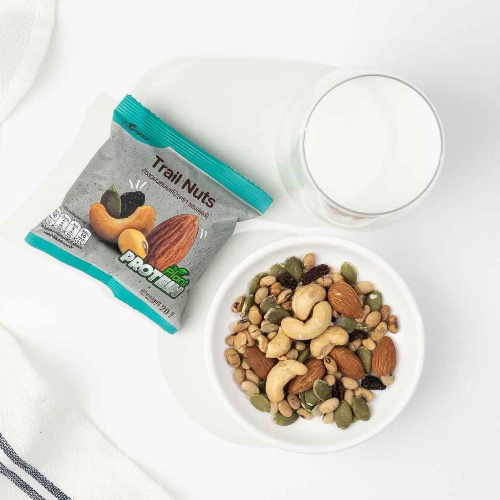 [ยกกล่อง] ถั่วรวมคุมแคล ผสมผลไม้ (12 ซอง) Xongdur Trail Nuts ซองเดอร์
