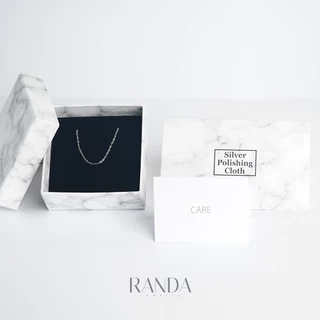 Randa แหวนLuna Dot ขนาด 1mm มีสามสี เงิน ทอง พิ้งโกล งานสแตนเลส ไม่บิด ไม่เบี้ยว แข็งแรง ทนทาน ไม่ลอก ของขวัญ