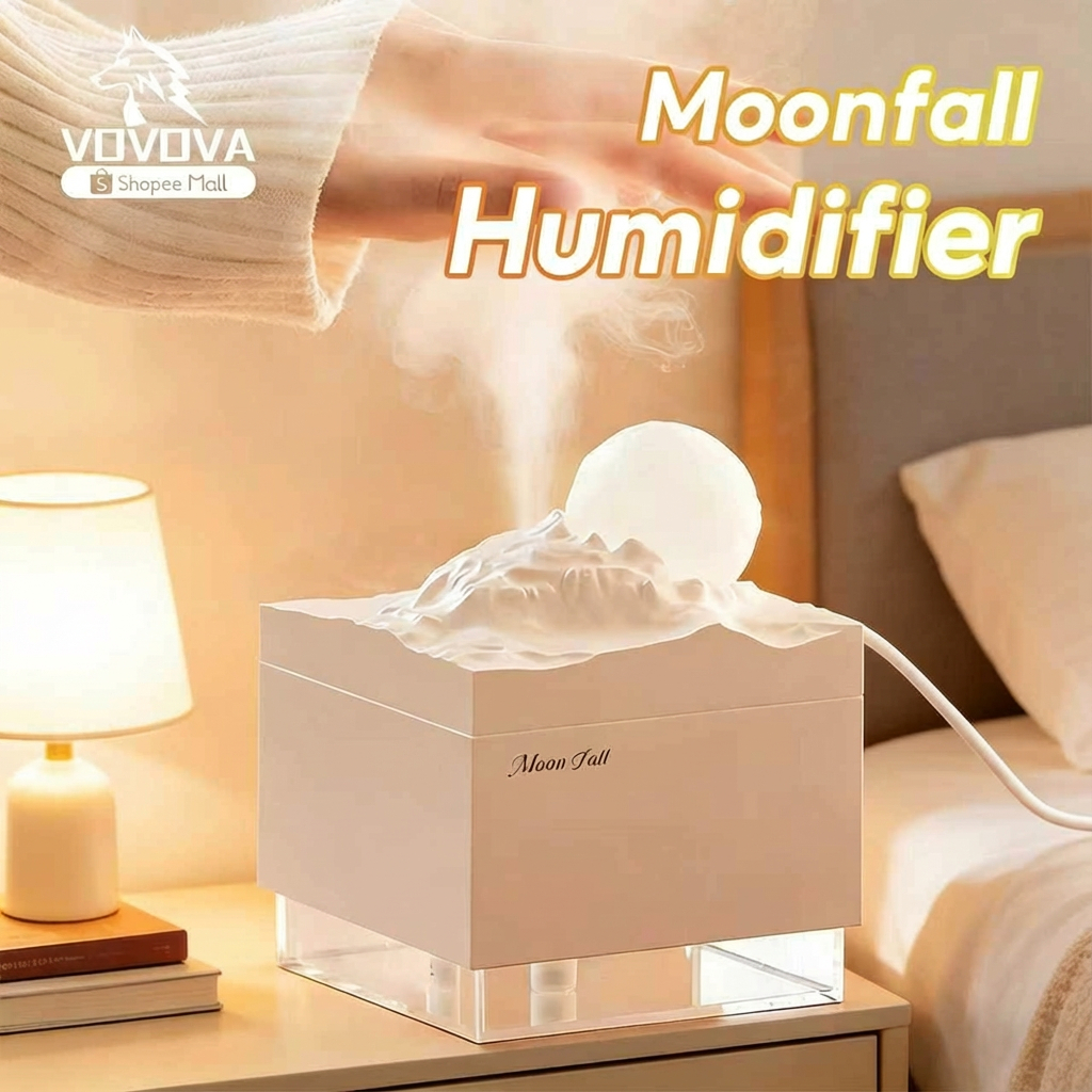 Ksrain Humidifier 3L เครื่องพ่นไอน้ำอโรม่าขนาดใหญ่ เครื่องทำความชื้น ใส่น้ำมันหอมระเหยอโรม่า น้ำหอมอโรม่า เครื่อพ่นน
