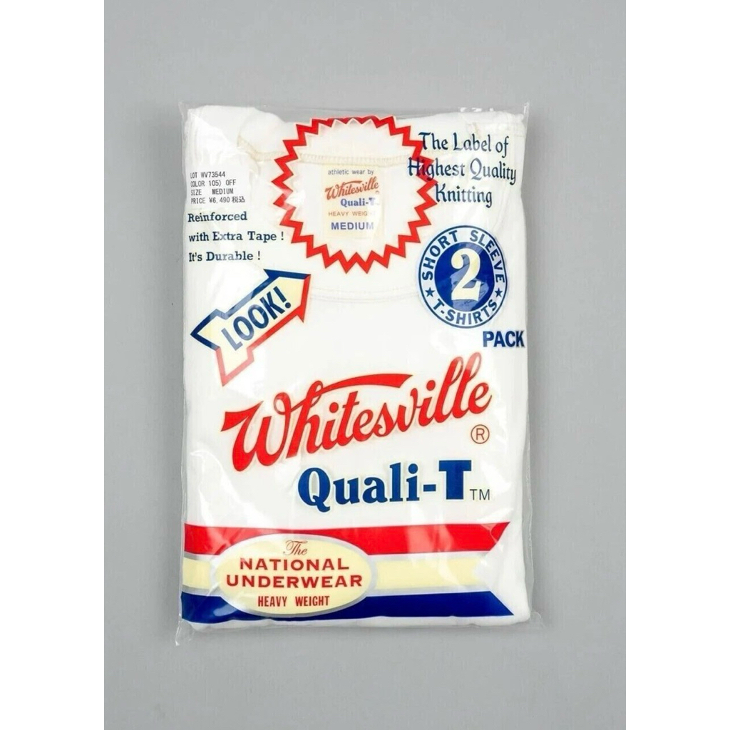 เสื้อยืด Whitesville แพ็ค 2 ตัว , T-Shirt Whistsville double pack