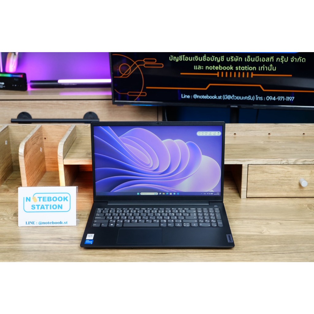 Lenovo V15 G4 i5-12500H Ram8 SSD256 จอ15.6 FHD สเปคดี แป้นตัวเลขแยก