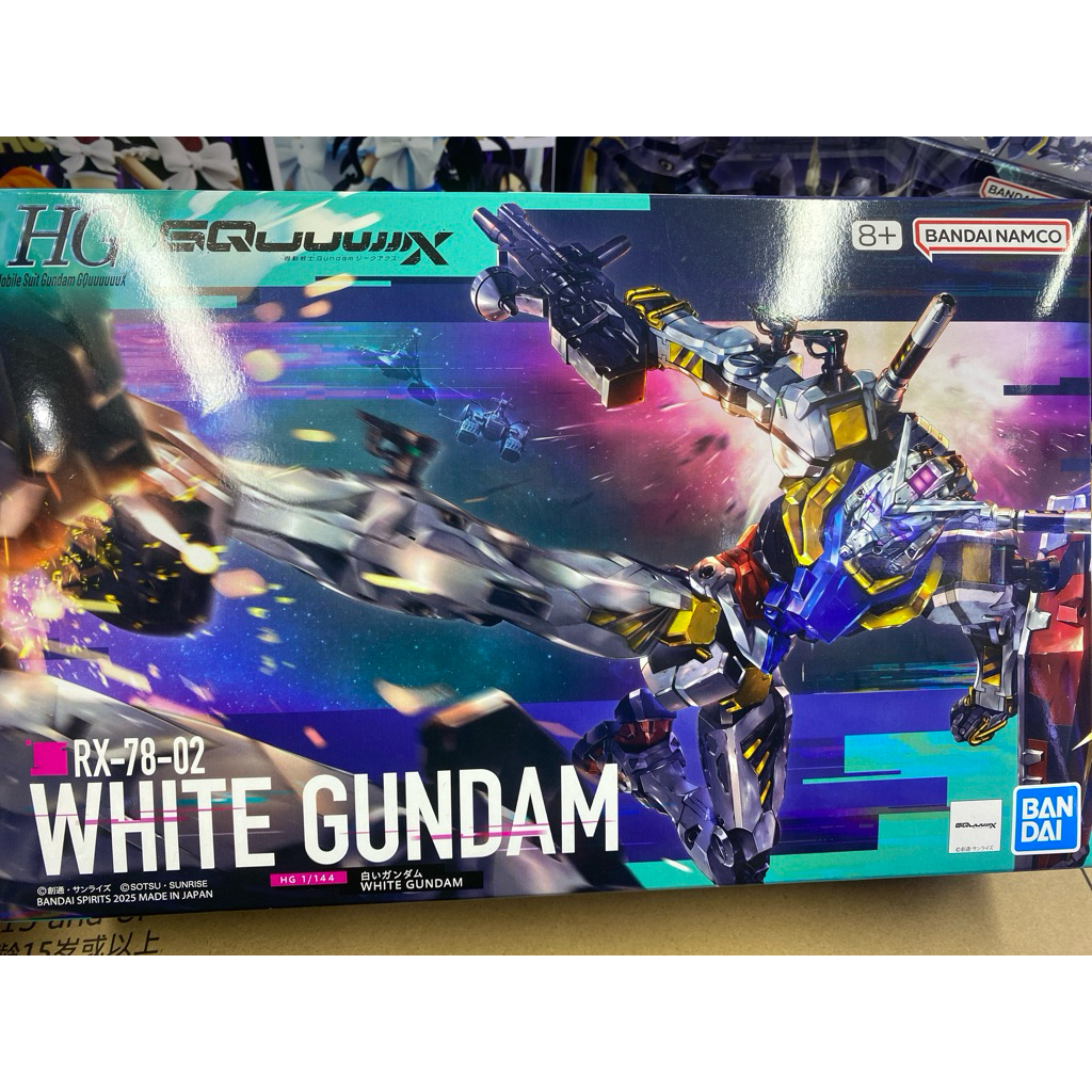 (Lot แรก!!! พร้อมส่ง ) HG GQ 1/144 White gundam ( GQ ) HGGQ