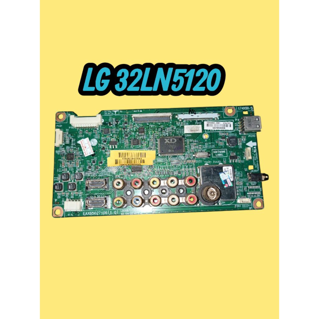 เมนบอร์ดทีวีLG 32 นิ้วรุ่น32LN5120แท้ถอด