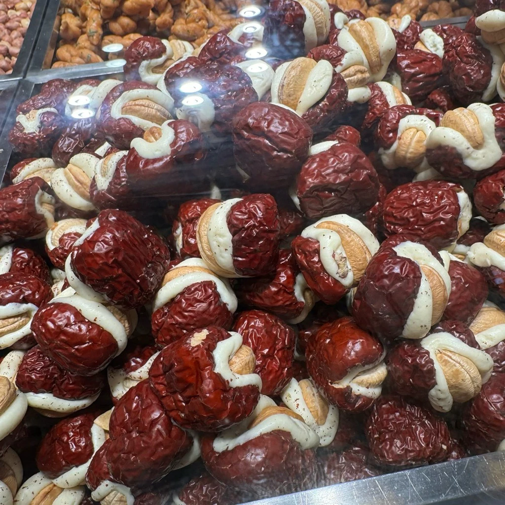 ‼️ร้านนี้ถูกที่สุด‼️⭐️รอบส่ง 26 สิงหาคม⭐️Nut Fun Land พุทรานมชีสสอดไส้วอลนัท Original จาก Shanghai 🇨🇳 ของแท้แน่นอน