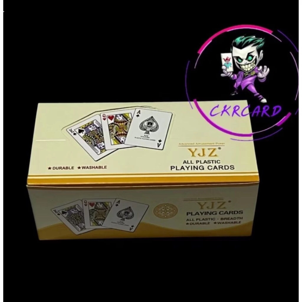 ขอบทอง YJZ 888 พลาสติก อย่างดี (6 สำรับ)