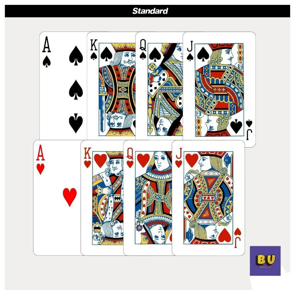 [ส่งฟรี] สติกเกอร์ติดบัตร ATM BTS VISA [ STICKER SKIN CARD ] ลาย : Playing Skin Card A K Q J : BU กันน้ำ วัสดุพรีเมี่ยม
