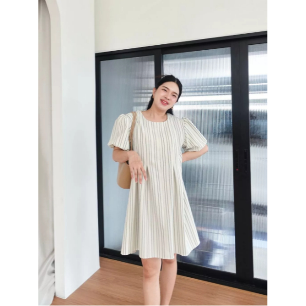 ส่งต่อ PAOLO DRESS เดรสพรางหุ่น