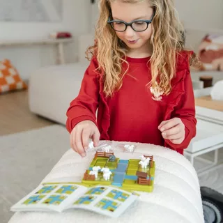 SMART GAMES, Counting Sheep ของเล่นฝึกสมอง เสริมเชาว์ ลิขสิทธิ์แท้ จากเบลเยียม สำหรับเด็ก 7 ปีขึ้นไป