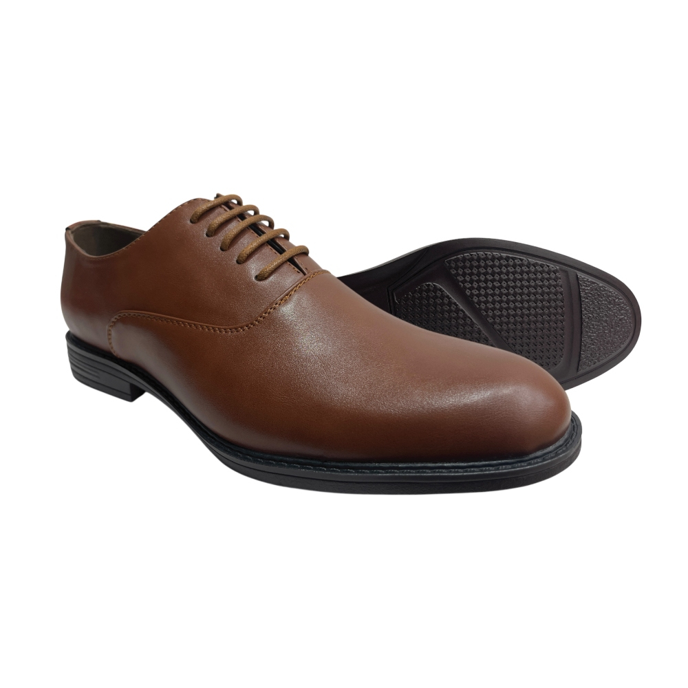 D'ARTE (ดาร์เต้) รองเท้าลูกเสือผู้ชาย รองเท้าหนัง สีน้ำตาลรุ่น D85-25709