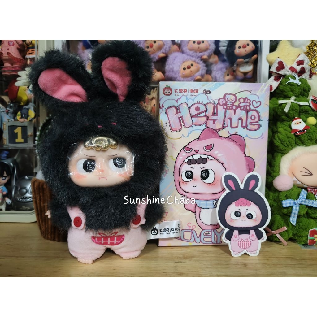 🍭✅พวงกุญแจน้อง Hey me V.2 [แบบเช็คตัว] แท้💯 กล่องการ์ด ครบ พร้อมส่ง🚗💨