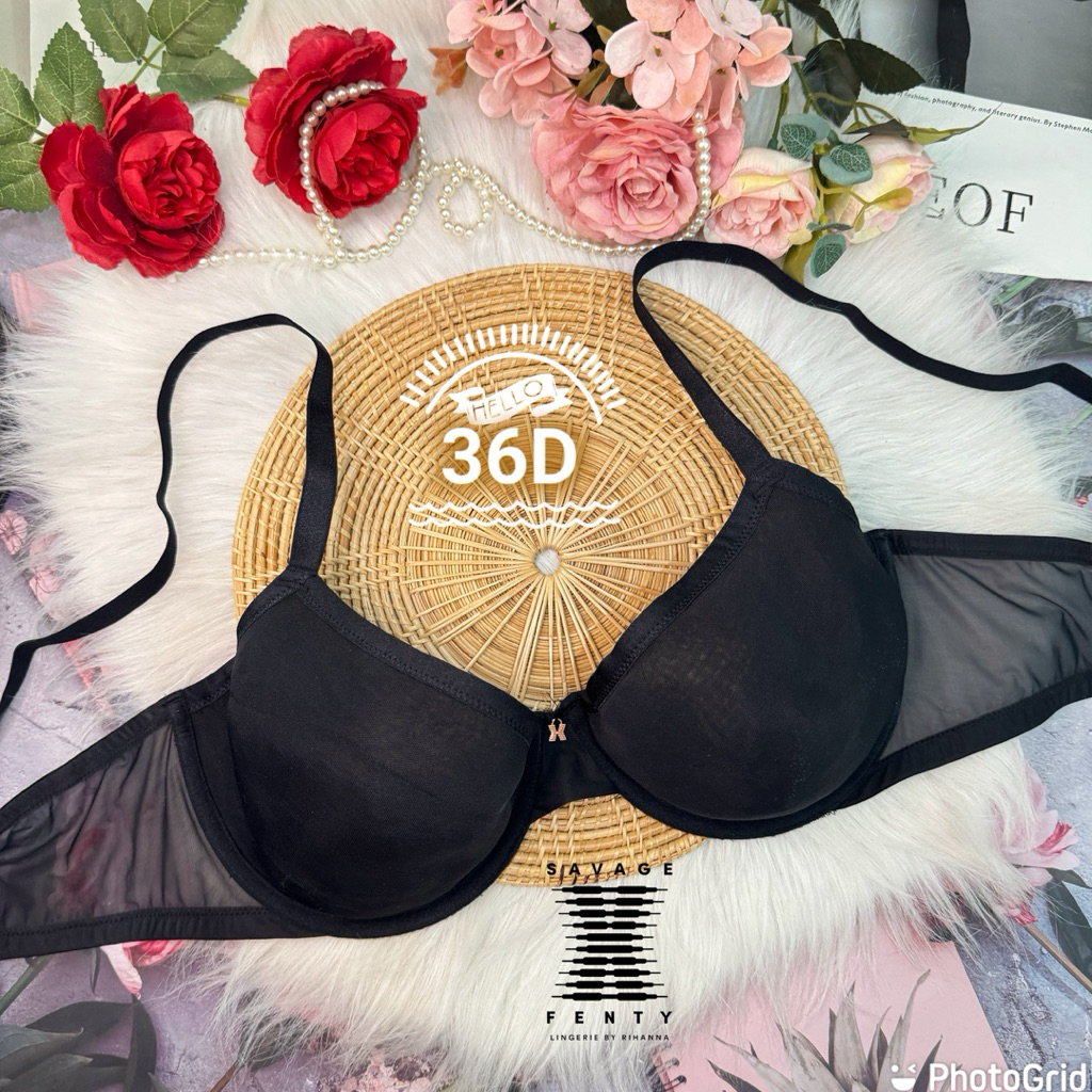 Savage X Fenty 36D ใหม่มาก ไม่มีฟอง สะอาด กริ้บ