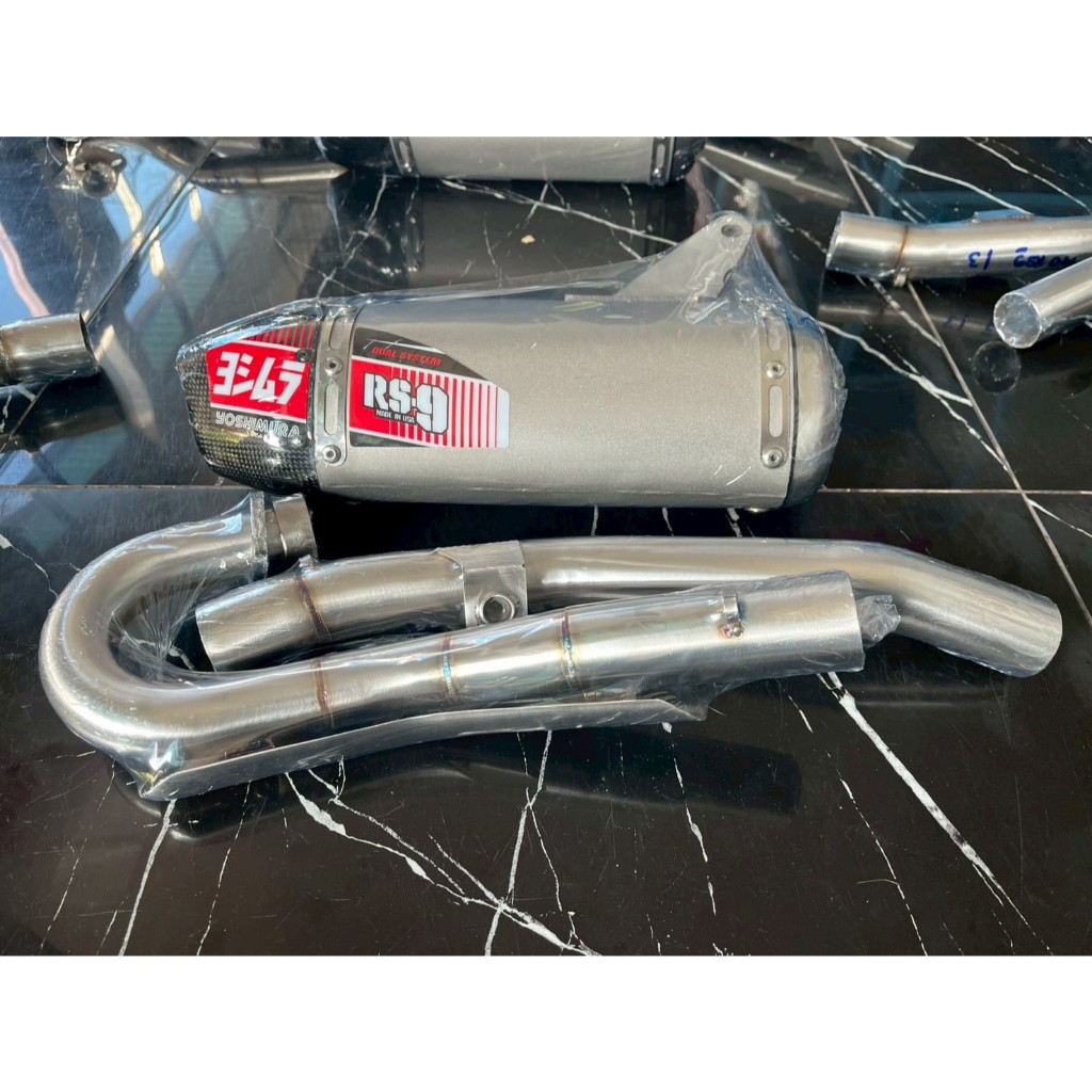 Yoshimura ท่อKLX140 ปลายท่อคาร์บอน ลูก66-68