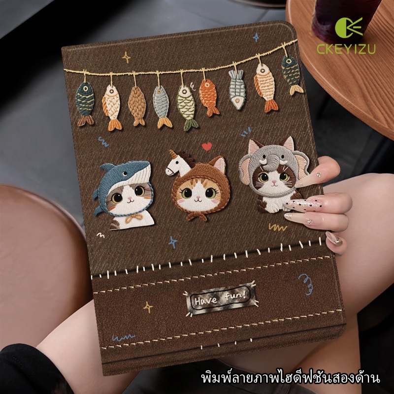 CKYZ เคส iPad Air7/6 pro11 Air5 Air7 13 ภาพที่ปรับแต่งเอง iPad gen11 Pro12.9 Case iPad gen6 Air3 Pro 2018