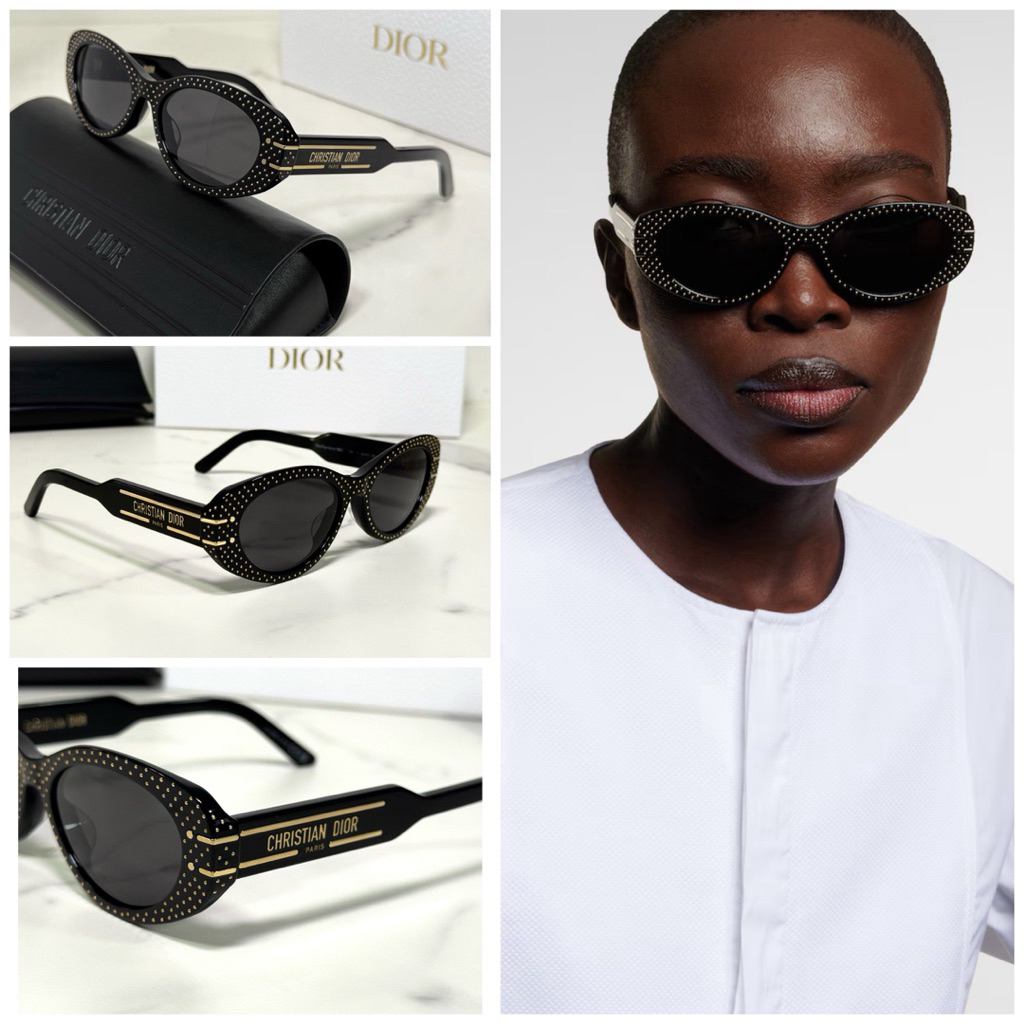 Dior แว่นกันแดด รุ่น Signature B8U 15A มือ1 ของแท้ | พร้อมอุปกรณ์ครบ