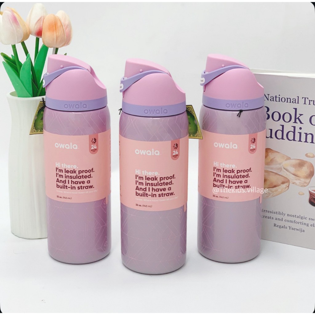สินค้าพร้อมส่ง|Owala X Wicked FreeSip 32 Oz (Glinda)