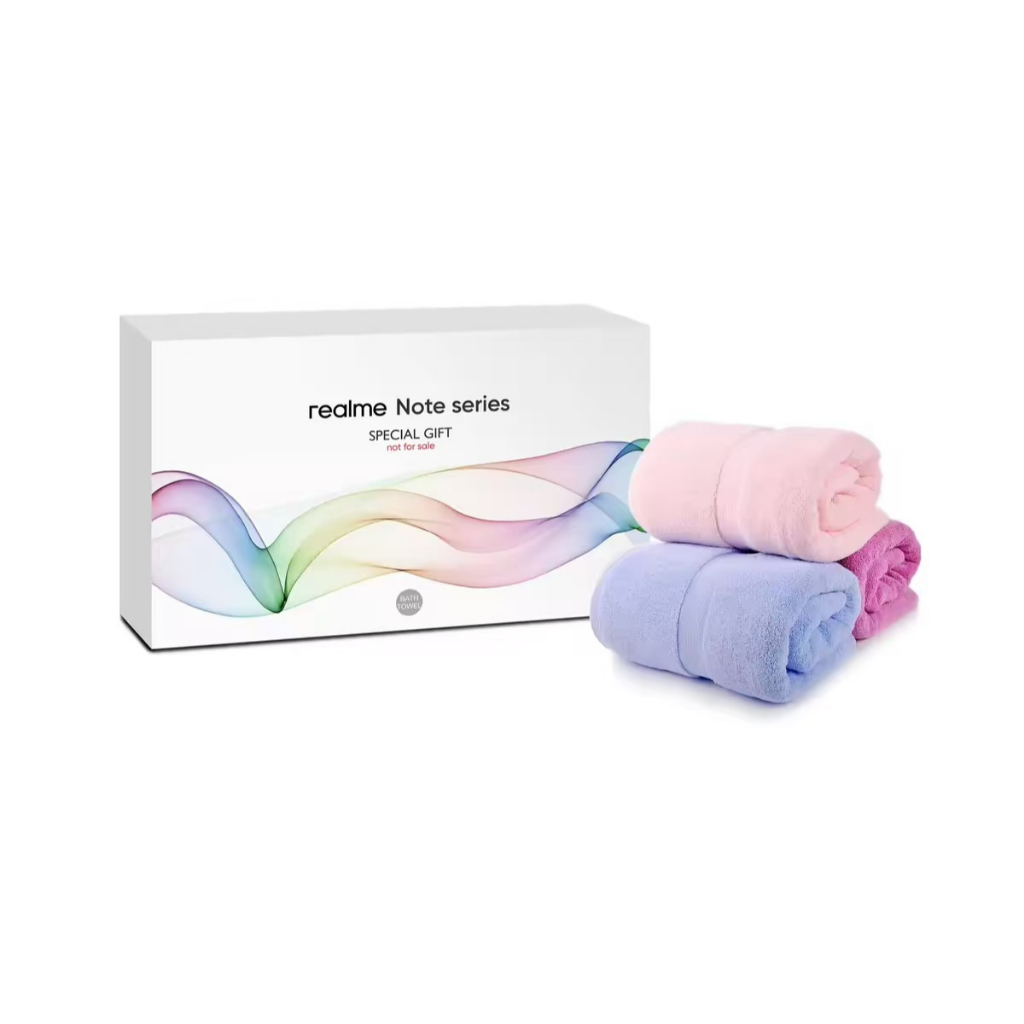 realme free gift note towel not for sale