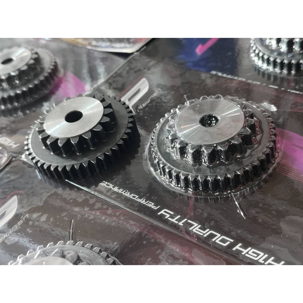 เฟืองสตาร์ท W125เฟืองโต ใส่กับไดร์สตาท ทรงฟอซ่าทุกแบรนที่ทำมาใส่เวฟได้ทั้งหมด)  งานหนา เหล็กแข็งสินค้าคุณภาพ - รูปที่ 3