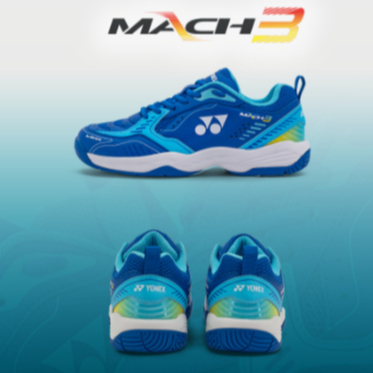 รองเท้าแบดมินตัน YONEX BADMINTON SHOES MACH 3 BLUE