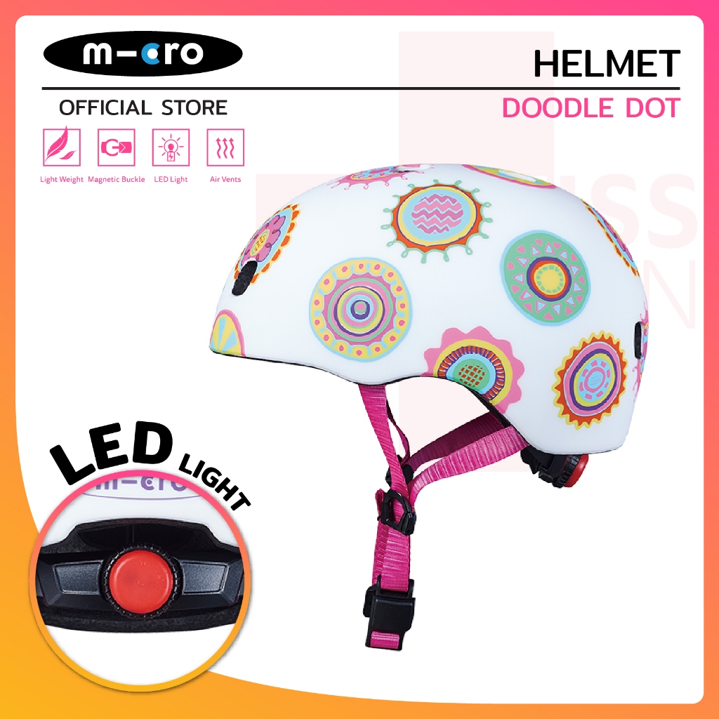 Micro Helmet  หมวกกันน็อคสำหรับเด็ก หมวกสกูตเตอร์