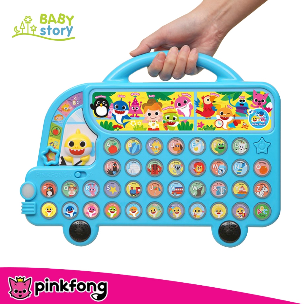 Baby Shark Alphabet Bus | Pinkfong เครื่องเล่นเพลงภาษาอังกฤษ 300 เสียง 27 เพลง ฟรีถ่านและหนังสือเพลง