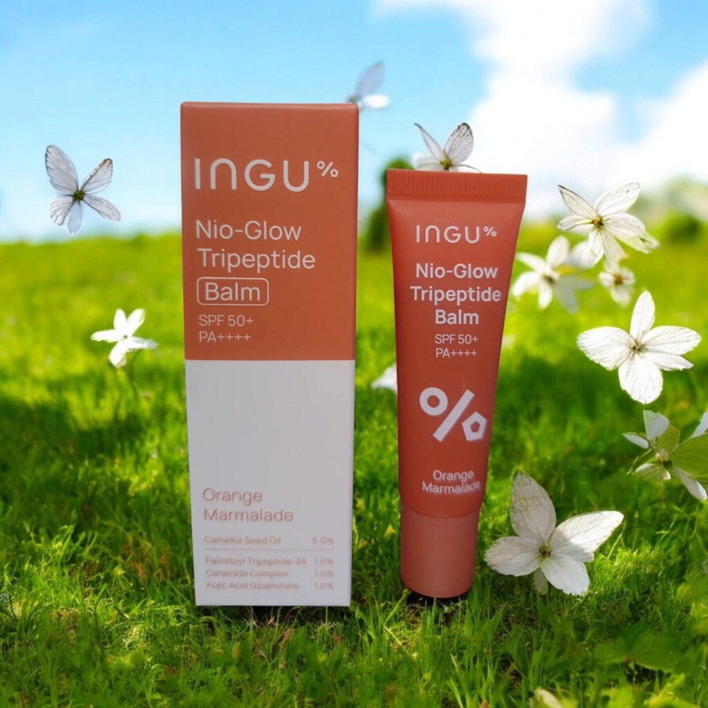 แท้  100% ลิป INGU Skin Nio-Glow Tripeptide Balm SPF50+