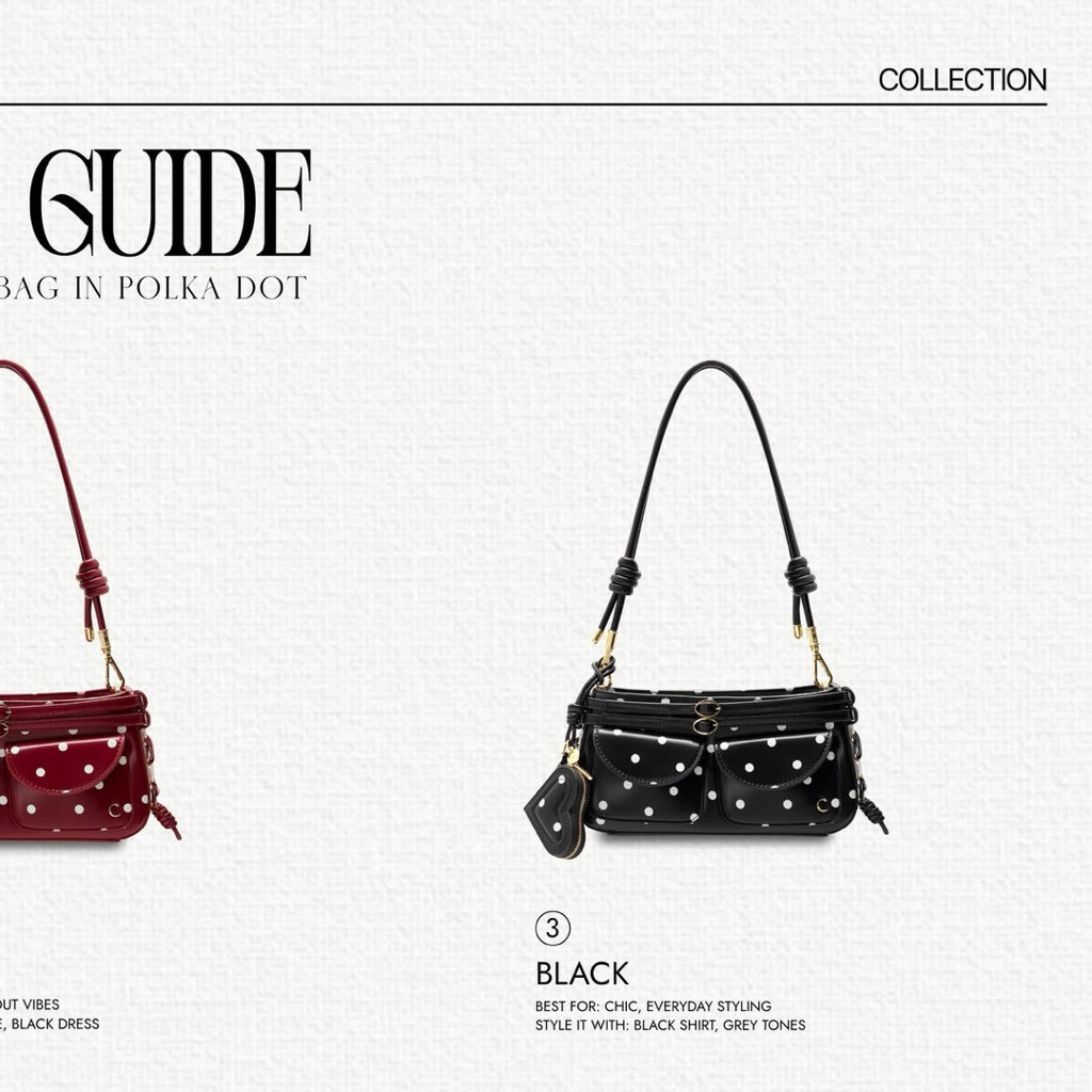 Alice Double Double Polka Dot – Black