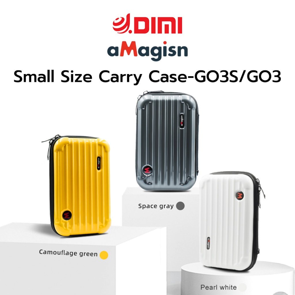 aMagisn Small Size Carry Case-GO3S/GO3 กระเป๋ากล้องกันกระแทก กล้องinsta360 GO3S/GO3