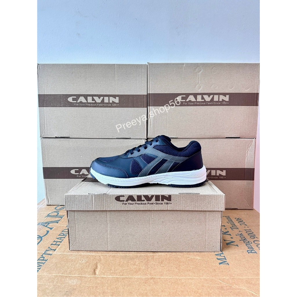 รองเท้าผ้าใบสีดำ  รองเท้าผ้าใบทหาร CAVIN ทบ.แท้100%