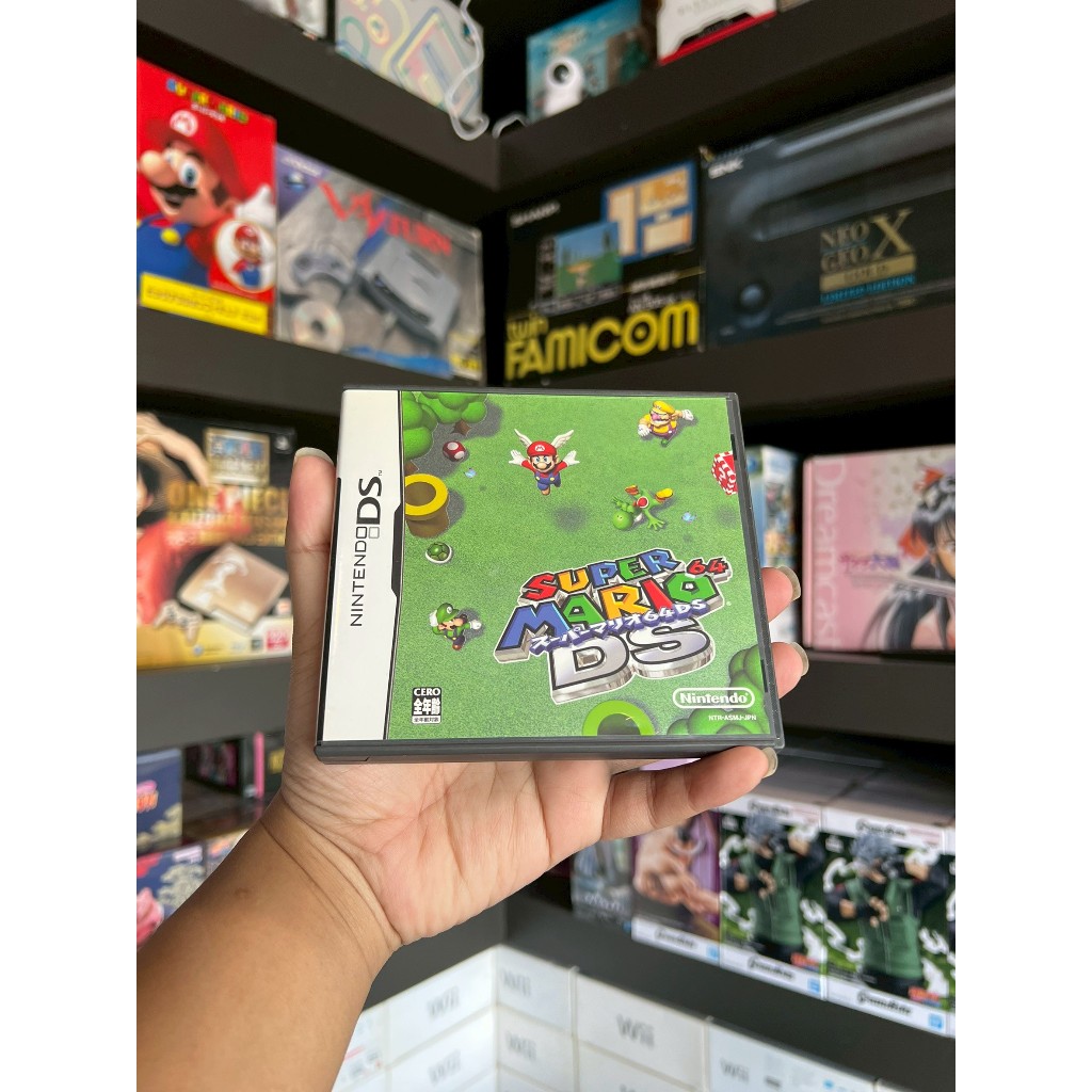 แผ่นเกมแท้ NDS Super Mario 64 DS Japan มือสอง