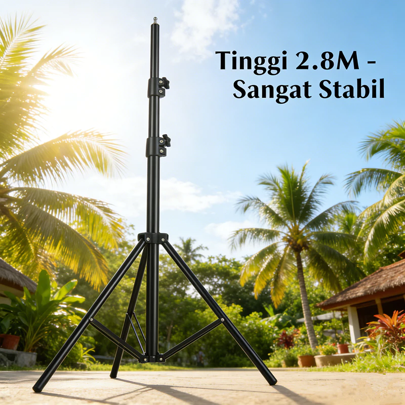 ขาตั้งไฟ Softbox/Umbrella/Reflector ขนาด 280cm 9ft thumbnail 9